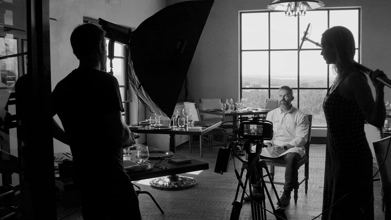 Martich Productions Team on Set